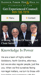 Mobile Screenshot of goldsborolawyers.com